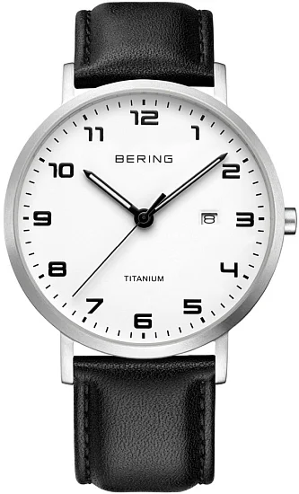 Bering Classic Gent Date Titanium 18640-404-