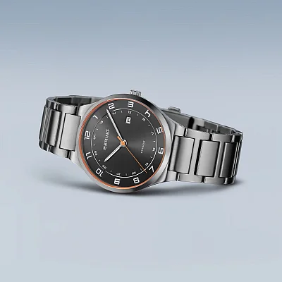 Bering Classic Gent Date Titanium 15139-709