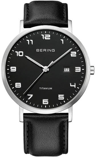 Bering Classic Gent Date Titanium 18640-402