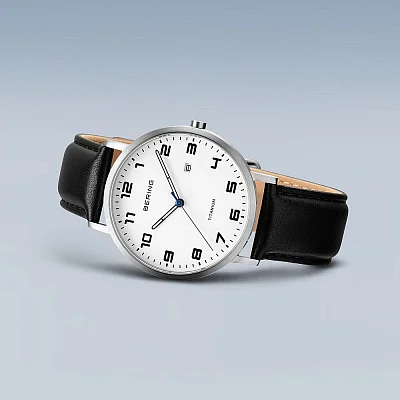 Bering Classic Gent Date Titanium 18640-404-