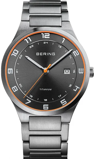 Bering Classic Gent Date Titanium 15139-709