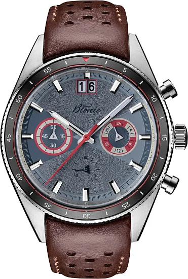 Błonie Super Sport Grafit Chrono Datownik Tachymetr BSUPERSPORTGRAFIT