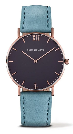 Paul Hewitt Sailor Line Rose Blue Lagoon Leather Niagara PH-SA-R-ST-B-23M