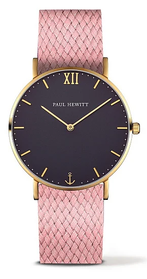 Paul Hewitt Sailor Line Gold Blue Lagoon Perlon Aurora PH-SA-G-ST-B-27M