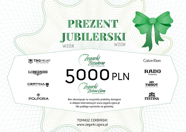 Bony zakupowe Bon Zakupowy Podarunkowy 5000 PLN BZE5000