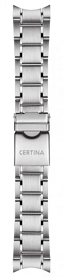 Paski i części Bransoleta Stalowa Certina 23mm DS-1 Chrono Valjoux C605015364