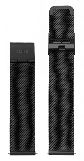 Paski i części Bransoleta Cluse Boho Chic Mesh Black CS1401101011