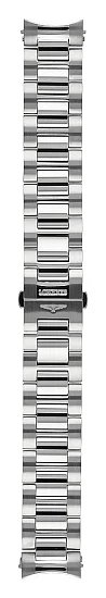 Paski i części Bransoleta Stalowa Longines 21mm Conquest Chrono L600125025