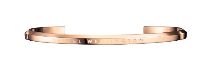 Daniel Wellington Bransoletka Classic Cuff Rose Gold Large DW00400001