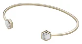  Zdjęcie 2 Cluse Bransoletka Idylle Gold Marble Hexagons Open Cuff CLJ11003
