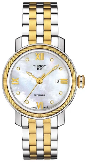 Tissot Bridgeport Lady Automatic Diamonds PVD T0970072211600