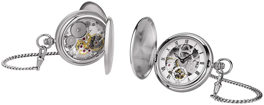 Tissot Bridgeport Pocket Mechanical Skeleton T859.405.19.273.00