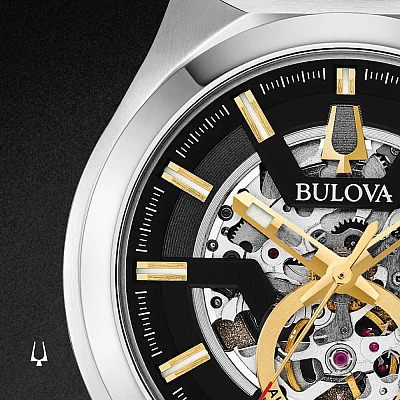Bulova Maquina Automatic Skeleton 98A224