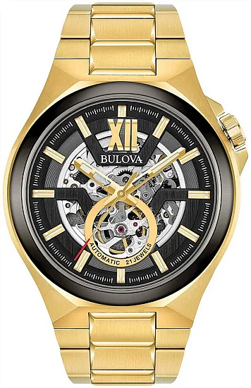 Bulova Maquina Automatic Skeleton 98A178