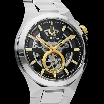 Bulova Maquina Automatic Skeleton 98A224