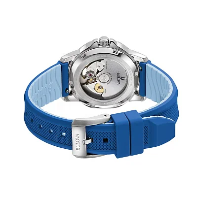 Bulova Marine Star Lady Automatic Open-Heart 96L324