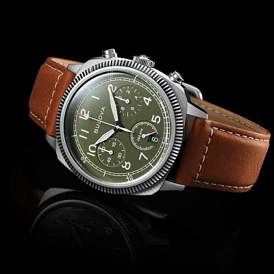 Bulova Military Chrono Veterans Watch Initiative Special Edition 96B482