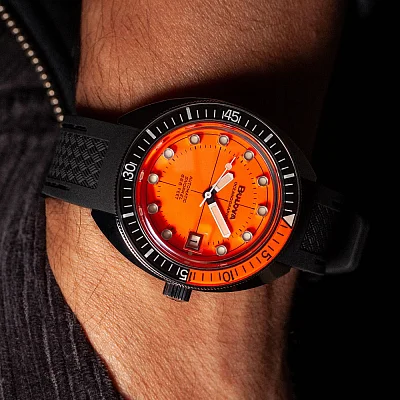 Bulova Oceanographer Devil Diver Snorkel Automatic 96B350