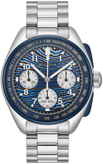 Bulova Precisionist Lunar Pilot Moonwatch Chronograph 98A329