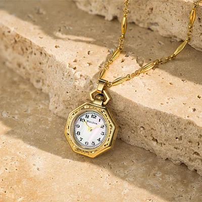 Bulova Rubaiyat Pendant Necklace 97L182