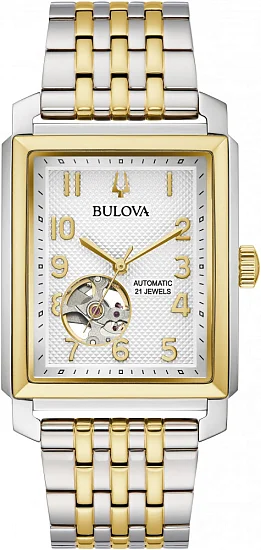 Bulova Sutton Automatic Open-Heart 98A308