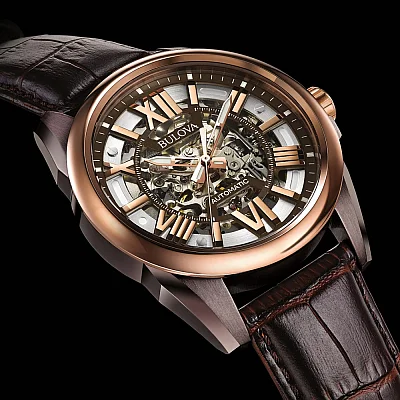 Bulova Sutton Automatic Skeleton 98A165