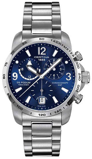 Certina DS Podium Big Size Chrono GMT C0016391104700