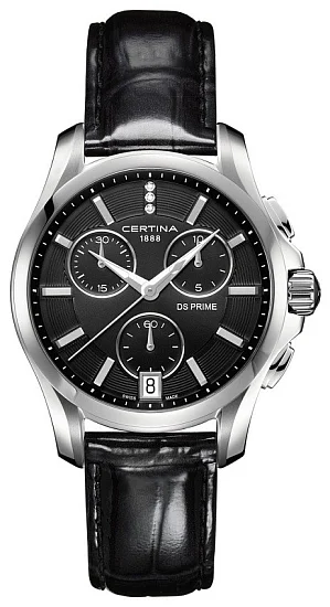 Certina DS Prime Round Chrono Diamonds C0042171605600