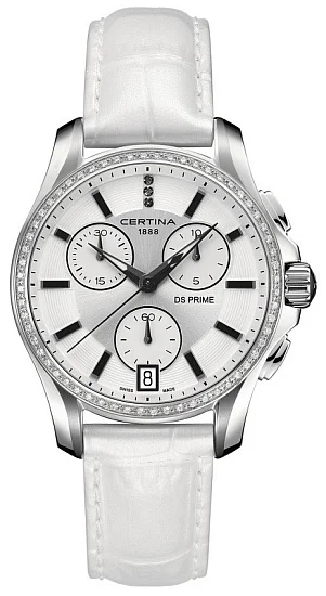 Certina DS Prime Round Chrono Diamonds C0042176603600