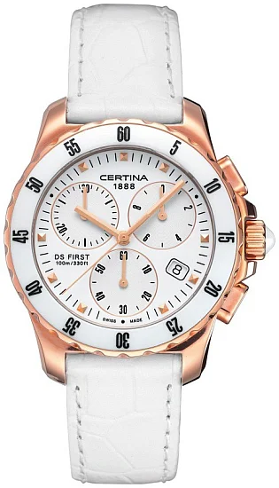 Certina DS First Lady Chrono Ceramic PVD C0142173601100