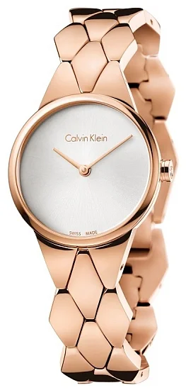 CALVIN KLEIN Lady Snake Rose Gold PVD K6E23646