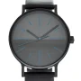 Zdjęcie 7 CALVIN KLEIN Gent Boost Dark Grey Dial Blue Index Black Leather K7Y214CZ