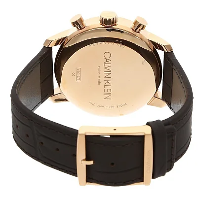 CALVIN KLEIN Gent City Chrono Rose Gold PVD K2G276G3