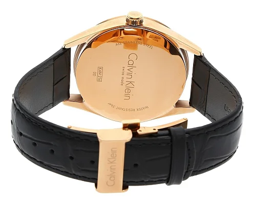 CALVIN KLEIN Gent Formality Rose Gold PVD K4M216C3