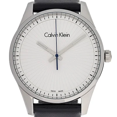 CALVIN KLEIN Gent Steadfast Silver Dial K8S211C6