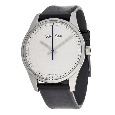 CALVIN KLEIN Gent Steadfast Silver Dial K8S211C6