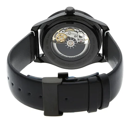 CALVIN KLEIN Gent Swing Automatic Skeleton Black PVD Limited Edition K9A244CY