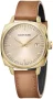  Zdjęcie 2 CALVIN KLEIN Gent Swing Beige Dial Brown Leather Champagne PVD K9N115GH