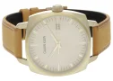  Zdjęcie 3 CALVIN KLEIN Gent Swing Beige Dial Brown Leather Champagne PVD K9N115GH