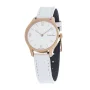 Zdjęcie 3 CALVIN KLEIN Lady Endless Silver Dial White Leather Rose Gold PVD K7V236L6