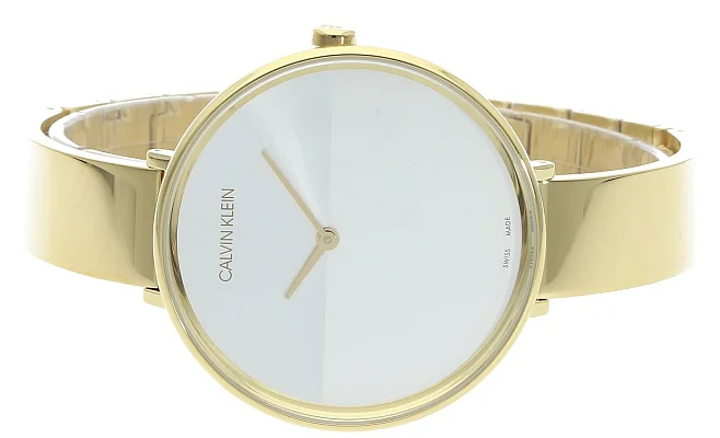 CALVIN KLEIN Lady Rise Silver-White Yellow Gold PVD K7A23546
