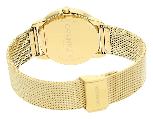 CALVIN KLEIN Minimal Big Mesh Yellow Gold PVD K3M21526
