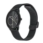 Zdjęcie 6 CALVIN KLEIN Minimal Medium Mesh Black PVD K3M224X1