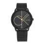 Zdjęcie 2 CALVIN KLEIN Minimal Medium Mesh Black PVD K3M224X1