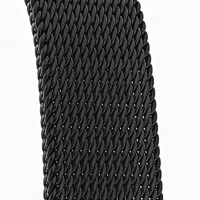 CALVIN KLEIN Minimal Medium Mesh Black PVD K3M224X1