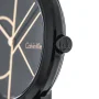 Zdjęcie 9 CALVIN KLEIN Minimal Medium Mesh Black PVD K3M224X1