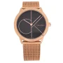 Zdjęcie 2 CALVIN KLEIN Minimal Medium Mesh Rose Gold PVD K3M22621