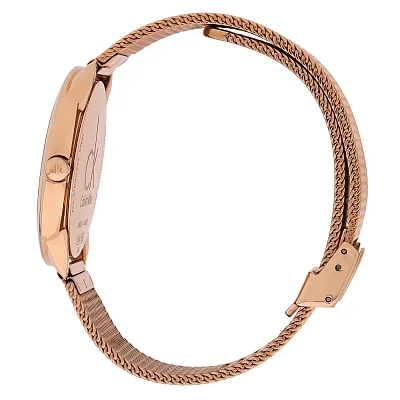 CALVIN KLEIN Minimal Medium Mesh Rose Gold PVD K3M22621