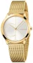 Zdjęcie 5 CALVIN KLEIN Minimal Medium Mesh Yellow Gold PVD K3M22526