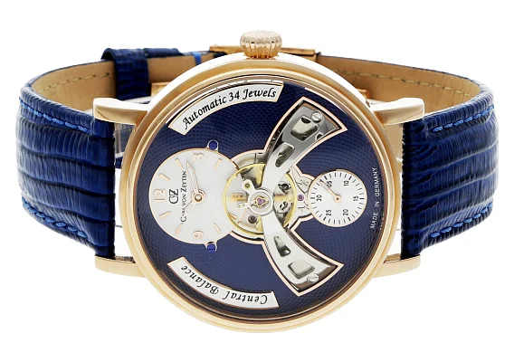 Carl von Zeyten Baden-Baden Centre Float Balance Automatic Open-Heart Small Second CVZ0042RBL